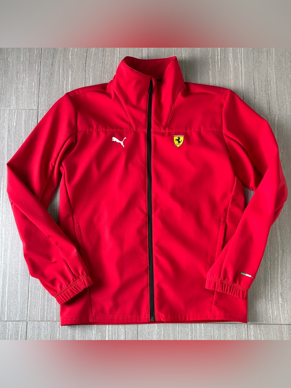 Scuderia Ferrari Red Puma Zip-Up Jacket - Picture 1 of 1